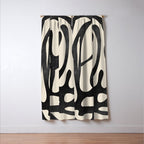 Abstract Art 50 Window Curtain Gallery Image 3