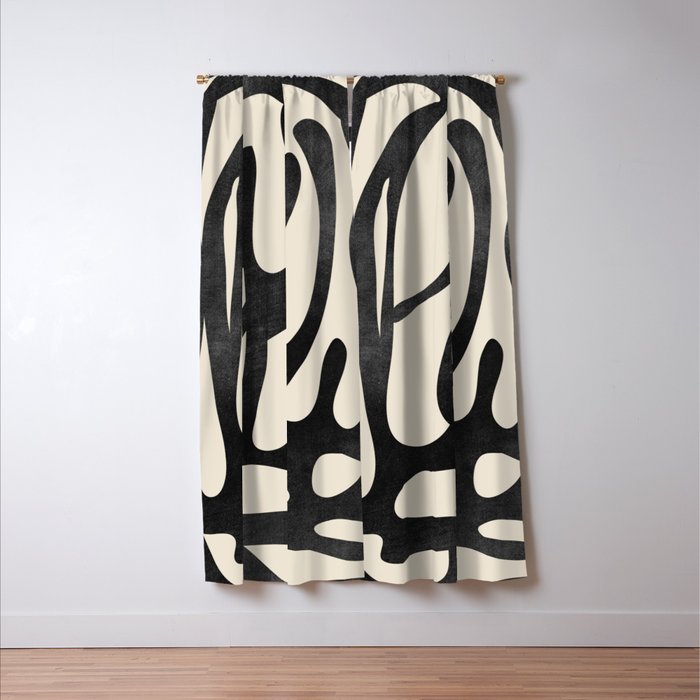 Abstract Art 50 Window Curtain Gallery Image 3