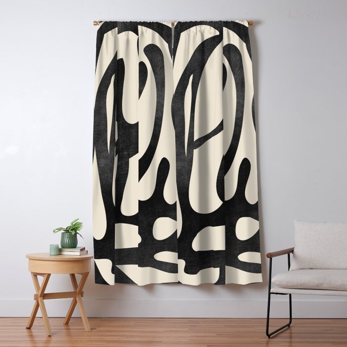 Abstract Art 50 Window Curtain Gallery Image 5