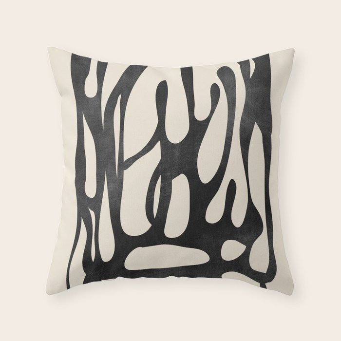 Abstract Art 50 Throw Pillow Gallery Image 1