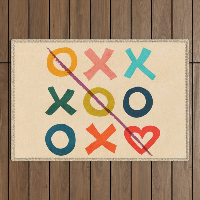 xoxo Love Outdoor Rug Gallery Image 1
