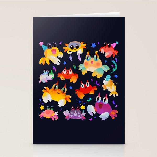 Party crab Stationery Card Gallery Image 2