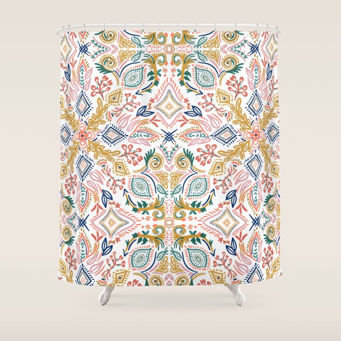 Nain bohem Shower Curtain Gallery Image 1