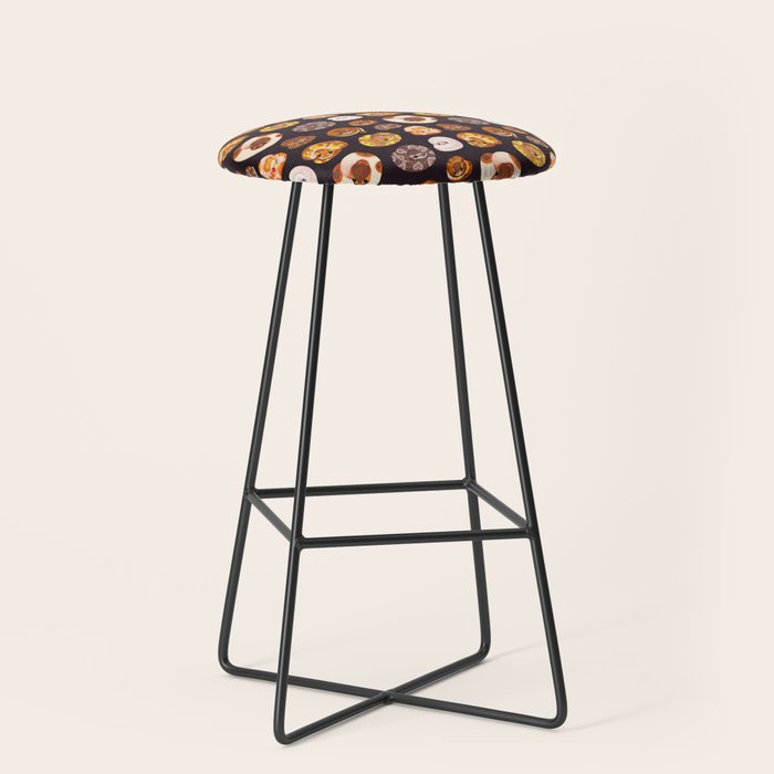 Shy ball pythons - dark Stool Gallery Image 1