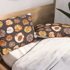 Shy ball pythons - dark Pillow Sham Gallery Image 2