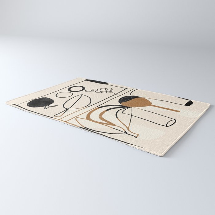 Minimalist Still Life 12 Rug Gallery Image 3