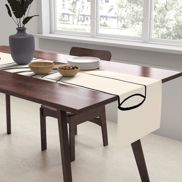 Minimalist Still Life 12 Table Runner Gallery Image 2