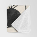 Minimalist Still Life 12 Throw Blanket Gallery Image 3