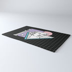 Apollo Vaporwave / greek god Rug Gallery Image 3