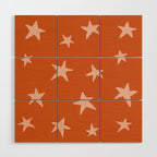 Stars Pumpkin Spice Wood Wall Art Gallery Image 1