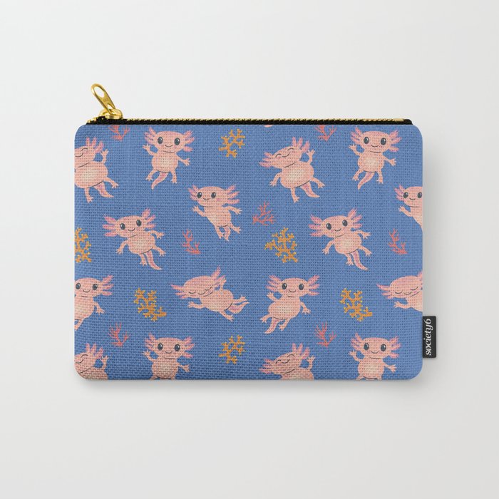 Baby Axolotl Carry All Pouch Gallery Image 1