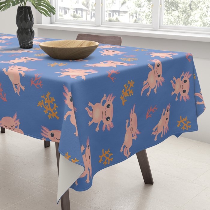 Baby Axolotl Tablecloth Gallery Image 3