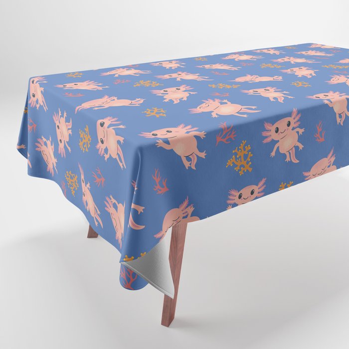 Baby Axolotl Tablecloth Gallery Image 1