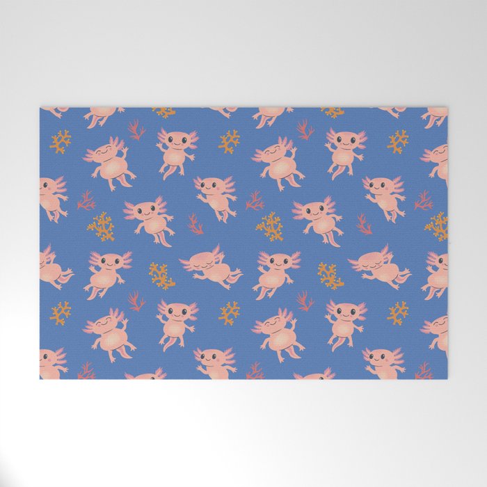 Baby Axolotl Welcome Mat Gallery Image 1