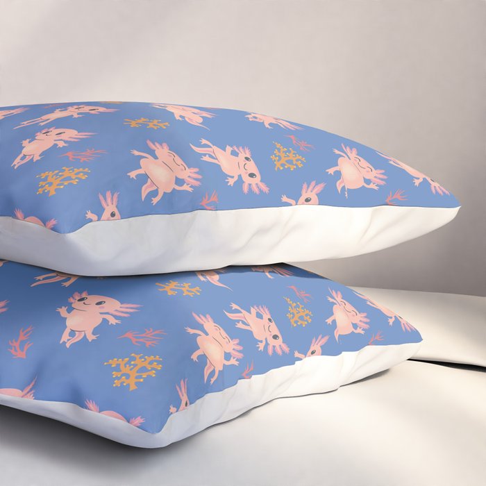Baby Axolotl Pillow Sham Gallery Image 3