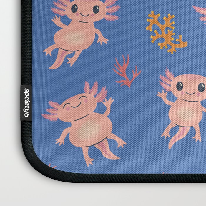 Baby Axolotl Laptop Sleeve Gallery Image 3
