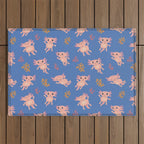 Baby Axolotl Outdoor Rug Gallery Image 1