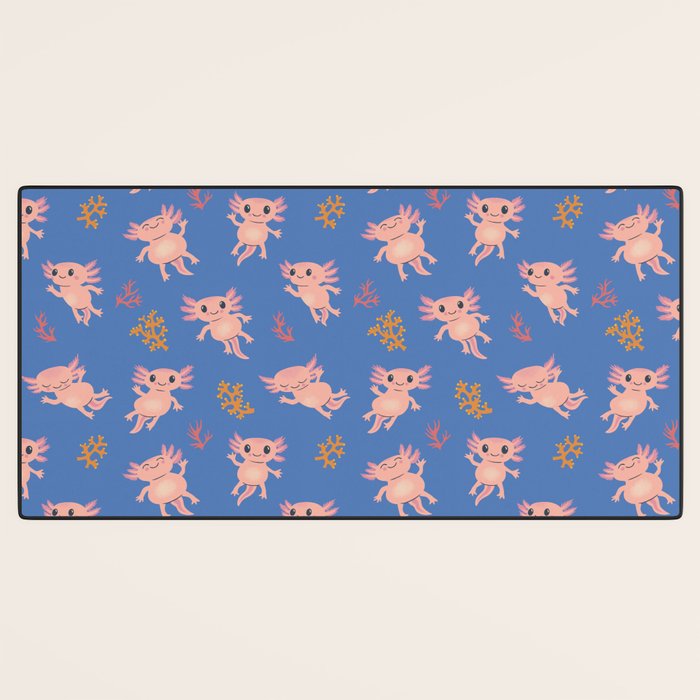 Baby Axolotl Desk Mat Gallery Image 3