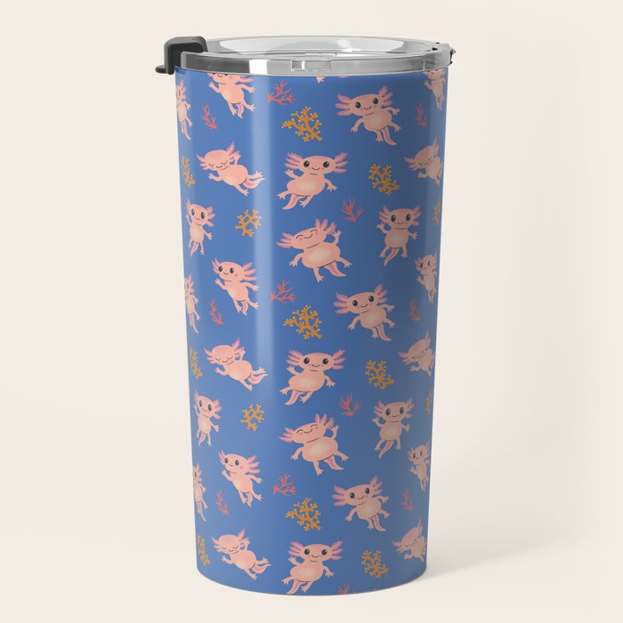 Baby Axolotl Travel Mug Gallery Image 3