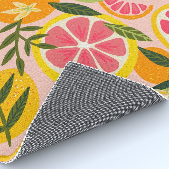 Grapefruit Blooms â Blush Rug Gallery Image 4