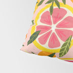Grapefruit Blooms â Blush Pillow Sham Gallery Image 4