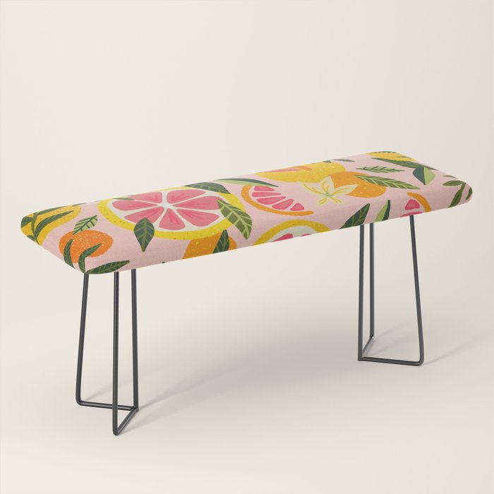Grapefruit Blooms â Blush Bench Gallery Image 1