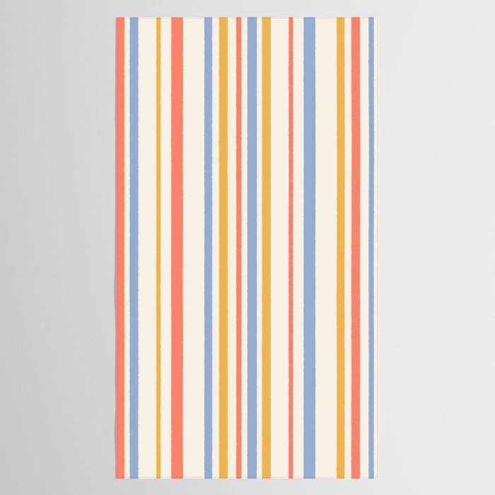 Classic Stripes XXIII - Retro Summer Tablecloth Gallery Image 2