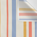 Classic Stripes XXIII - Retro Summer Wall Tapestry Gallery Image 3