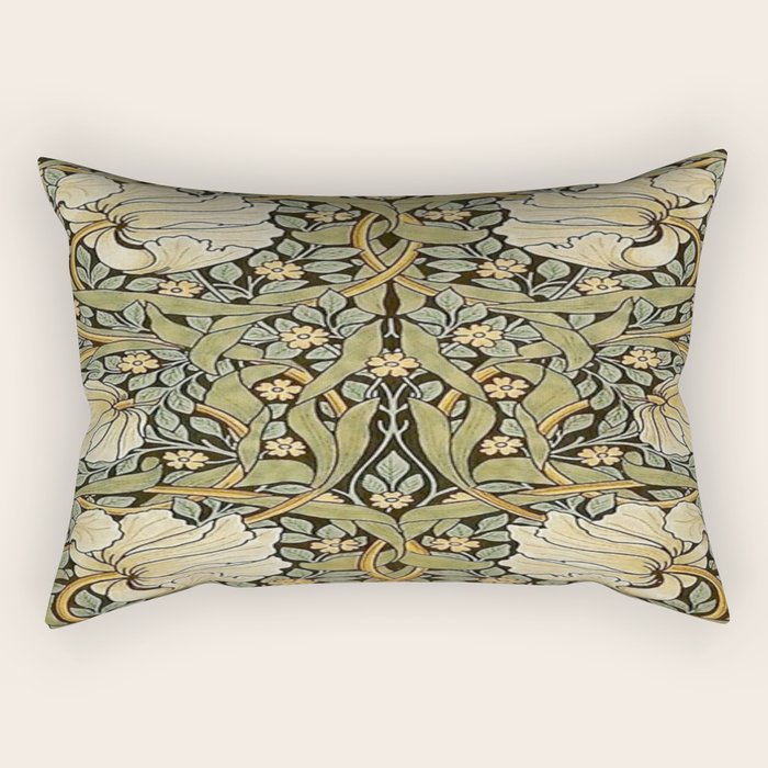 William Morris Pimpernel Rectangular Pillow Gallery Image 2