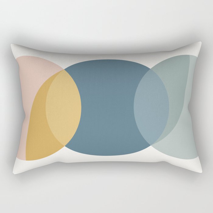 Geometric Harmony IV Rectangular Pillow Gallery Image 2