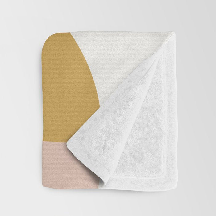 Geometric Harmony IV Throw Blanket Gallery Image 3