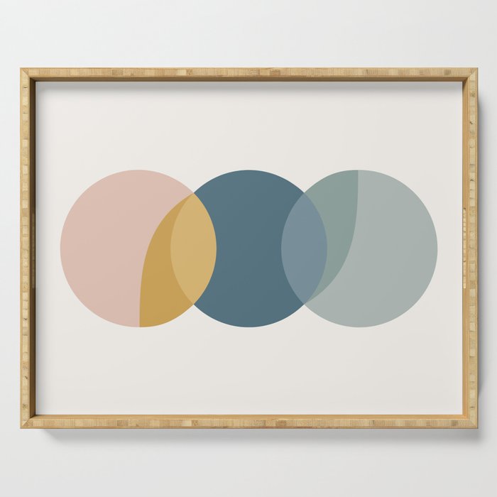 Geometric Harmony IV Serving Tray Gallery Image 1
