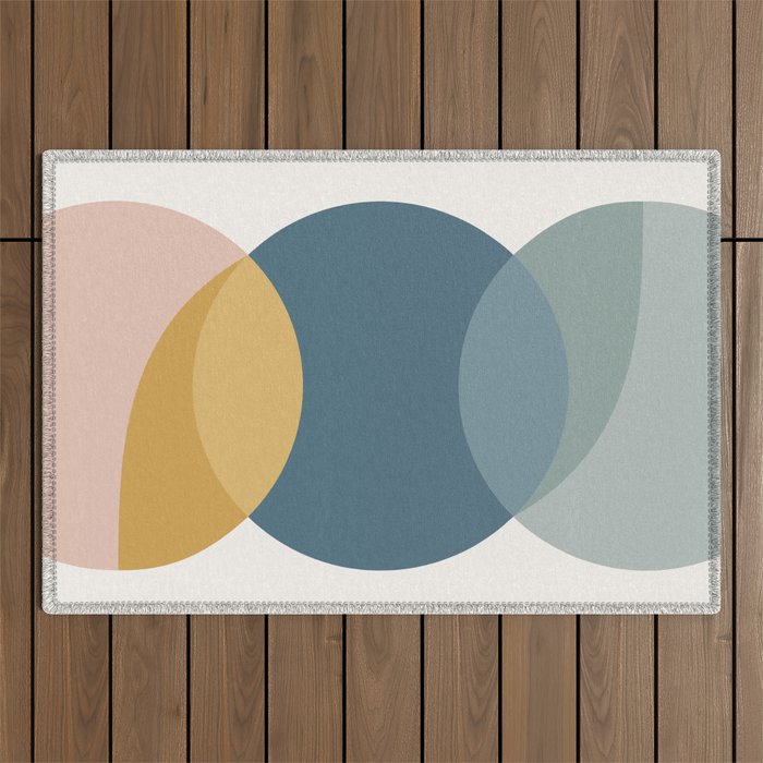 Geometric Harmony IV Outdoor Rug Gallery Image 1