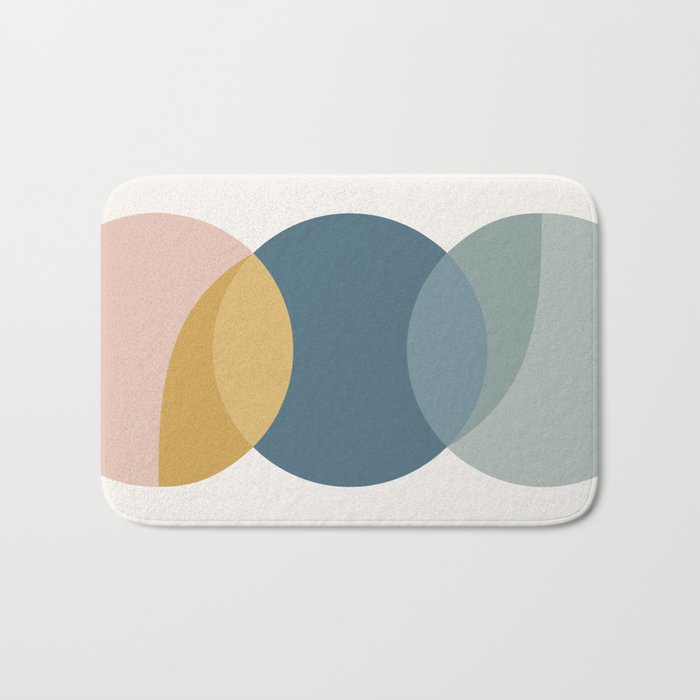 Geometric Harmony IV Bath Mat Gallery Image 1