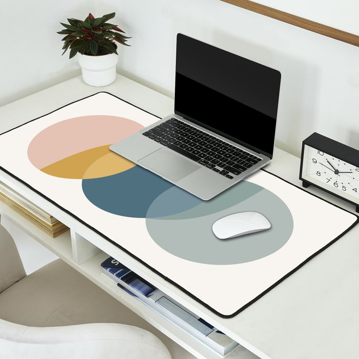 Geometric Harmony IV Desk Mat Gallery Image 2