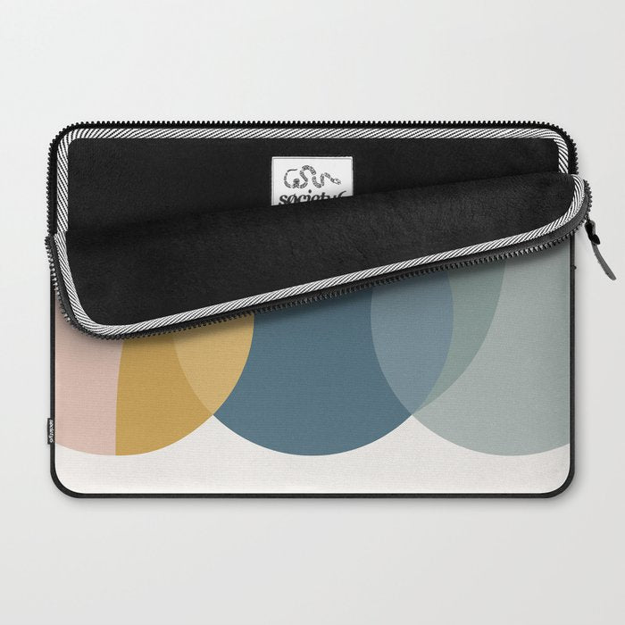 Geometric Harmony IV Laptop Sleeve Gallery Image 2