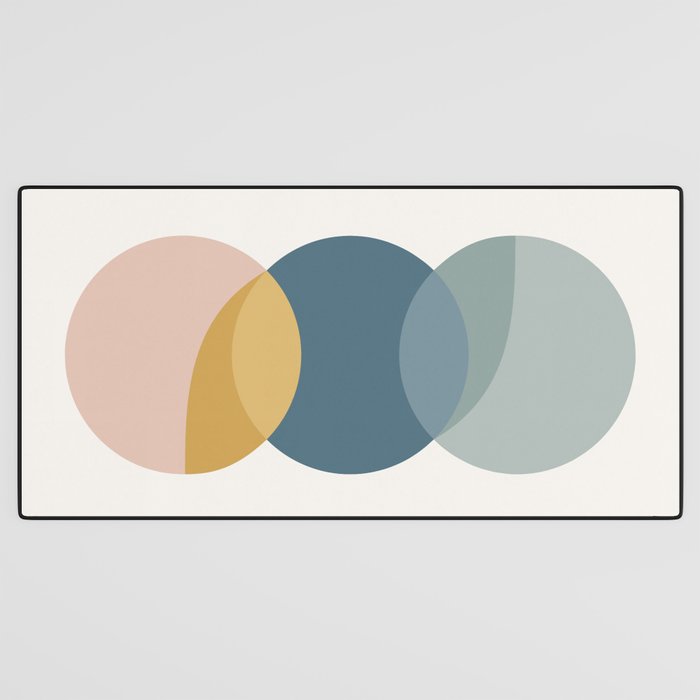 Geometric Harmony IV Desk Mat Gallery Image 3
