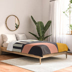 mid century bauhaus geometry abstract 2020 3 Comforter Gallery Image 2