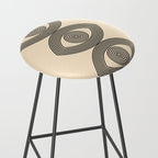 Abstraction_EYE_LINE_POP_ART_Minimalism_001X Stool Gallery Image 2