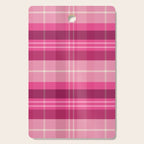 Tartan Plaid - Peppermint Pink Cutting Board Gallery Image 1