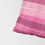Tartan Plaid - Peppermint Pink Pillow Sham Gallery Image 4