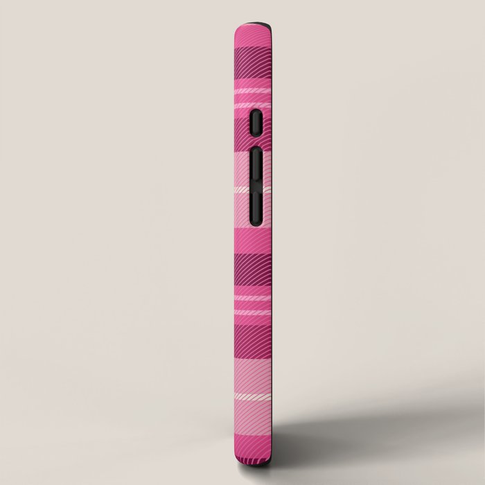 Tartan Plaid - Peppermint Pink iPhone Case Gallery Image 2