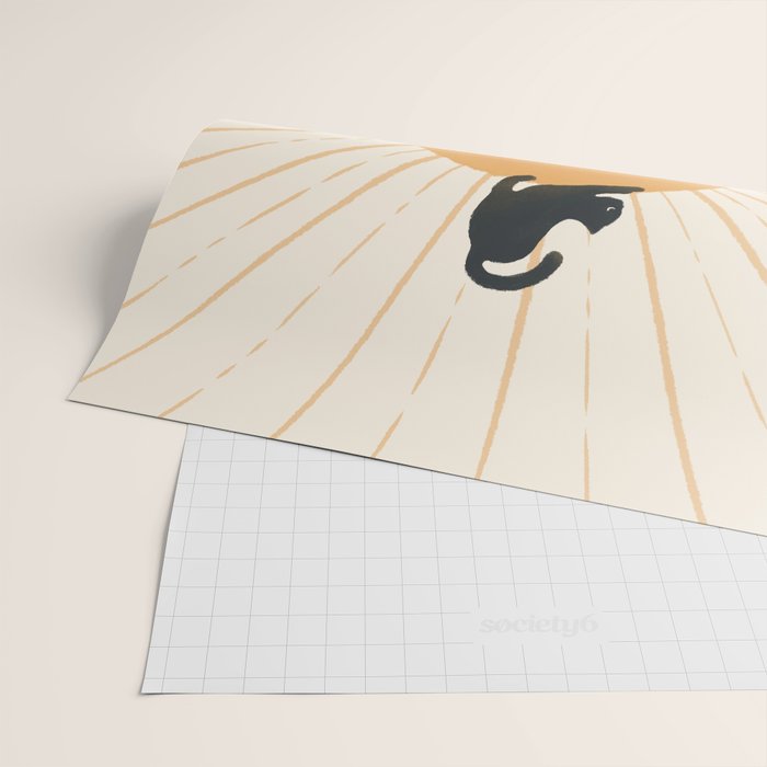 Good Morning Meow 7 Sunny Day Ocean  Wrapping Paper Gallery Image 2