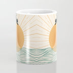 Good Morning Meow 7 Sunny Day Ocean  Coffee Mug Gallery Image 4