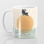 Good Morning Meow 7 Sunny Day Ocean  Coffee Mug Gallery Image 3