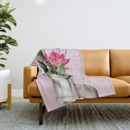 Cactus Lady Throw Blanket Gallery Image 1