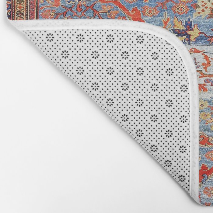 Sultanabad Antique Persian Rug Print Bath Mat Gallery Image 2