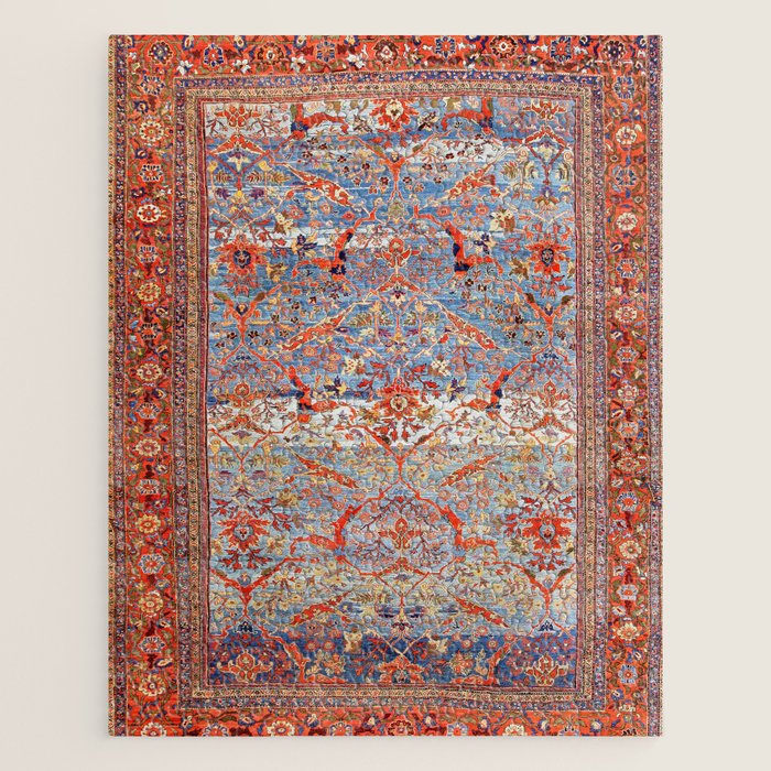 Sultanabad Antique Persian Rug Print Jigsaw Puzzle Gallery Image 1
