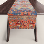 Sultanabad Antique Persian Rug Print Table Runner Gallery Image 1