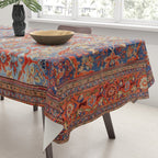 Sultanabad Antique Persian Rug Print Tablecloth Gallery Image 3